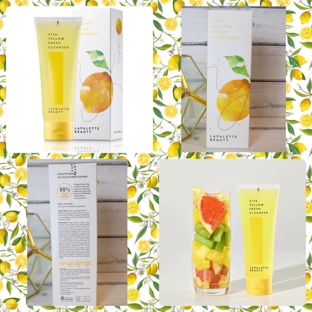 LaPalette Beauty Vita Yellow Fresh Vitamin C Cleanser